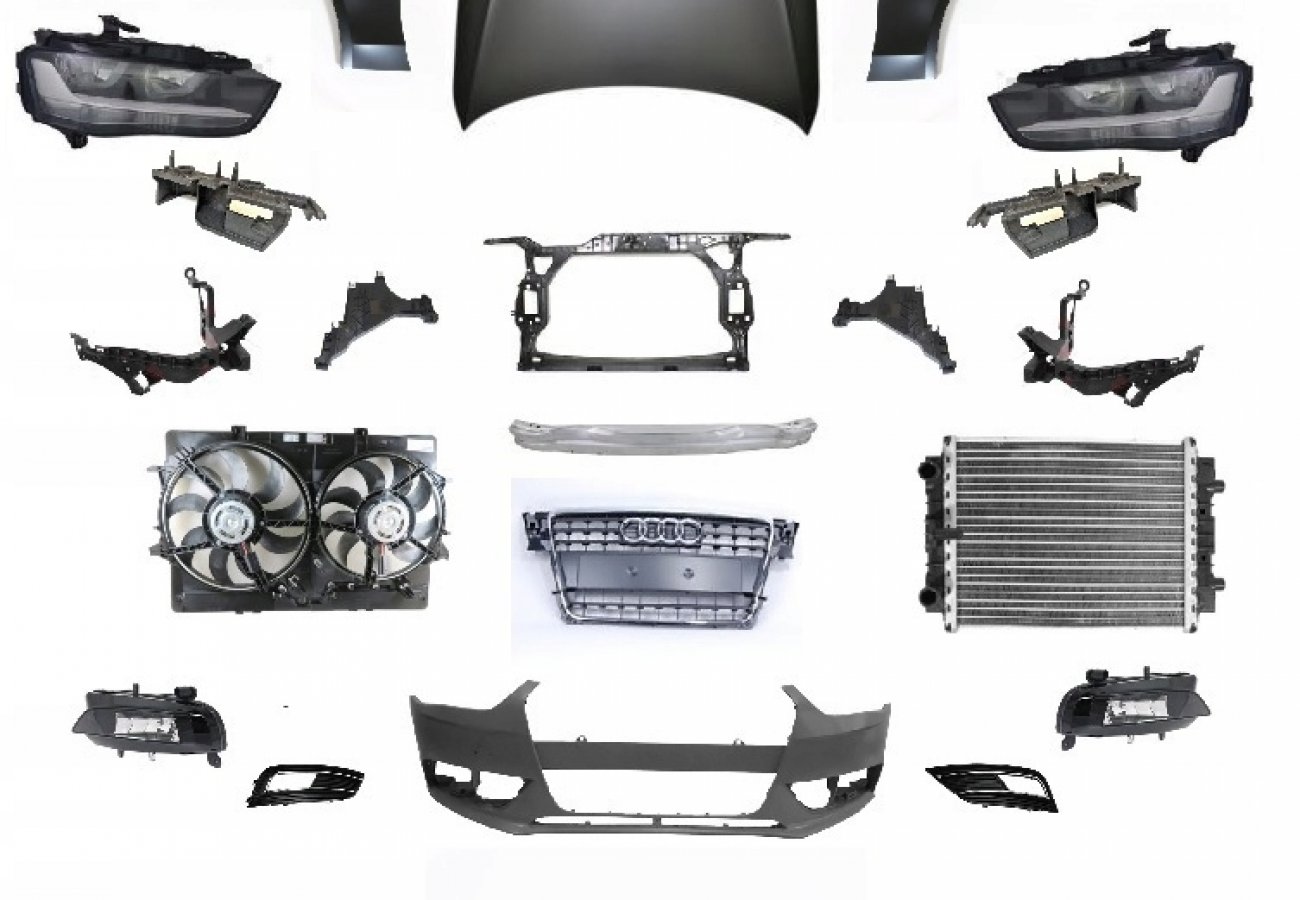 Audi A4 B8 Facelift Front Komplettset