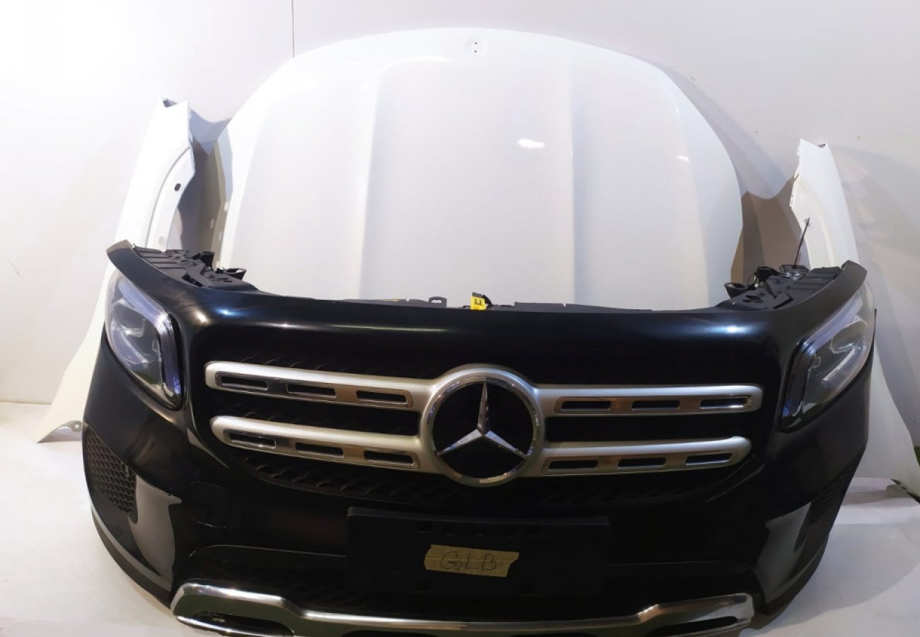 Mercedes-Benz GLB W247 Frontpaket Komple – Motorhaube, Kotflügel, Kühlerpaket, LED High Performance, Radar, Kamera