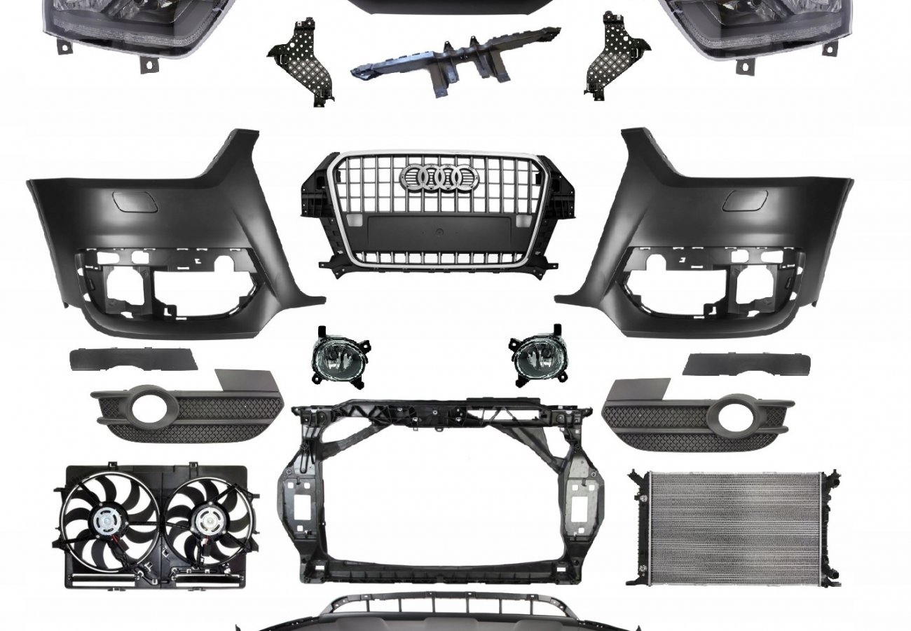 Audi Q3 2011-2016 Front Komplettset