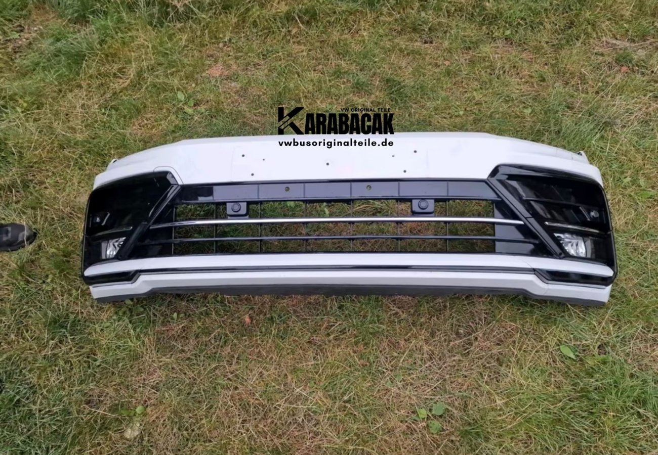 VW Tiguan II R-Line Stoßstange Komplett – mit 4 oder 6 PDC – Original Abbildung