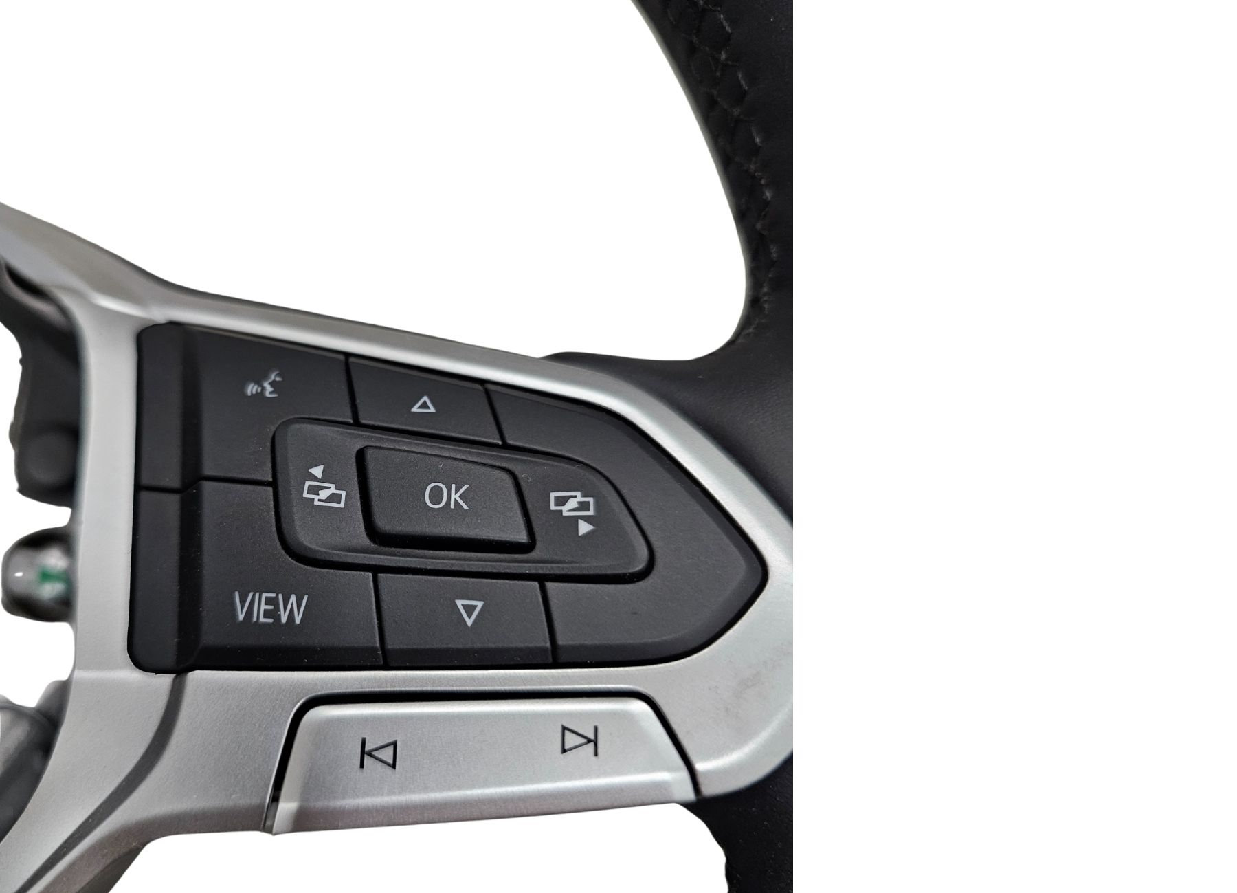 VW Sportlenkrad mit F1-Schaltwippen – Echtleder ohne Airbag, passend für viele Modelle