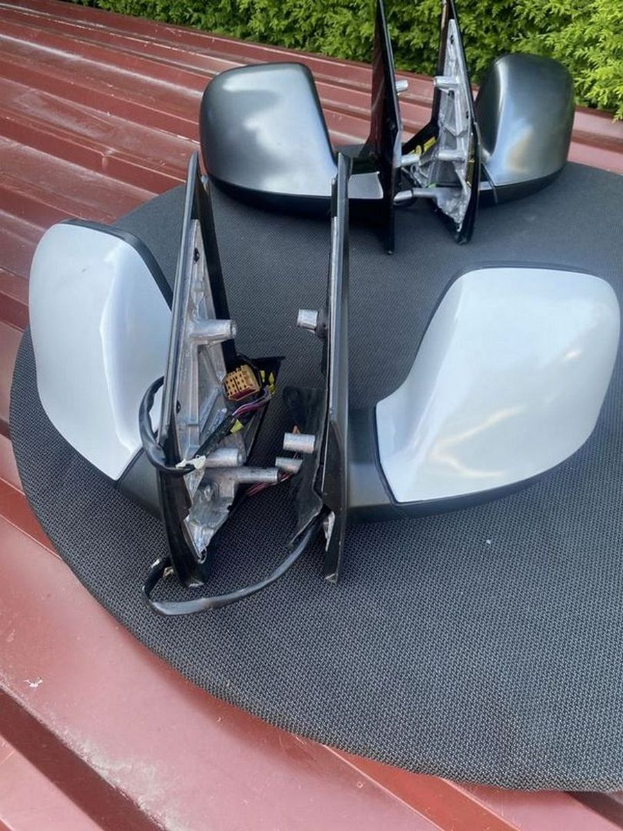 VW T6 T6.1 Außenspiegel Set Elektrisch Klappbar – Original Spiegel rechts & links für Transporter, Multivan, Caravelle