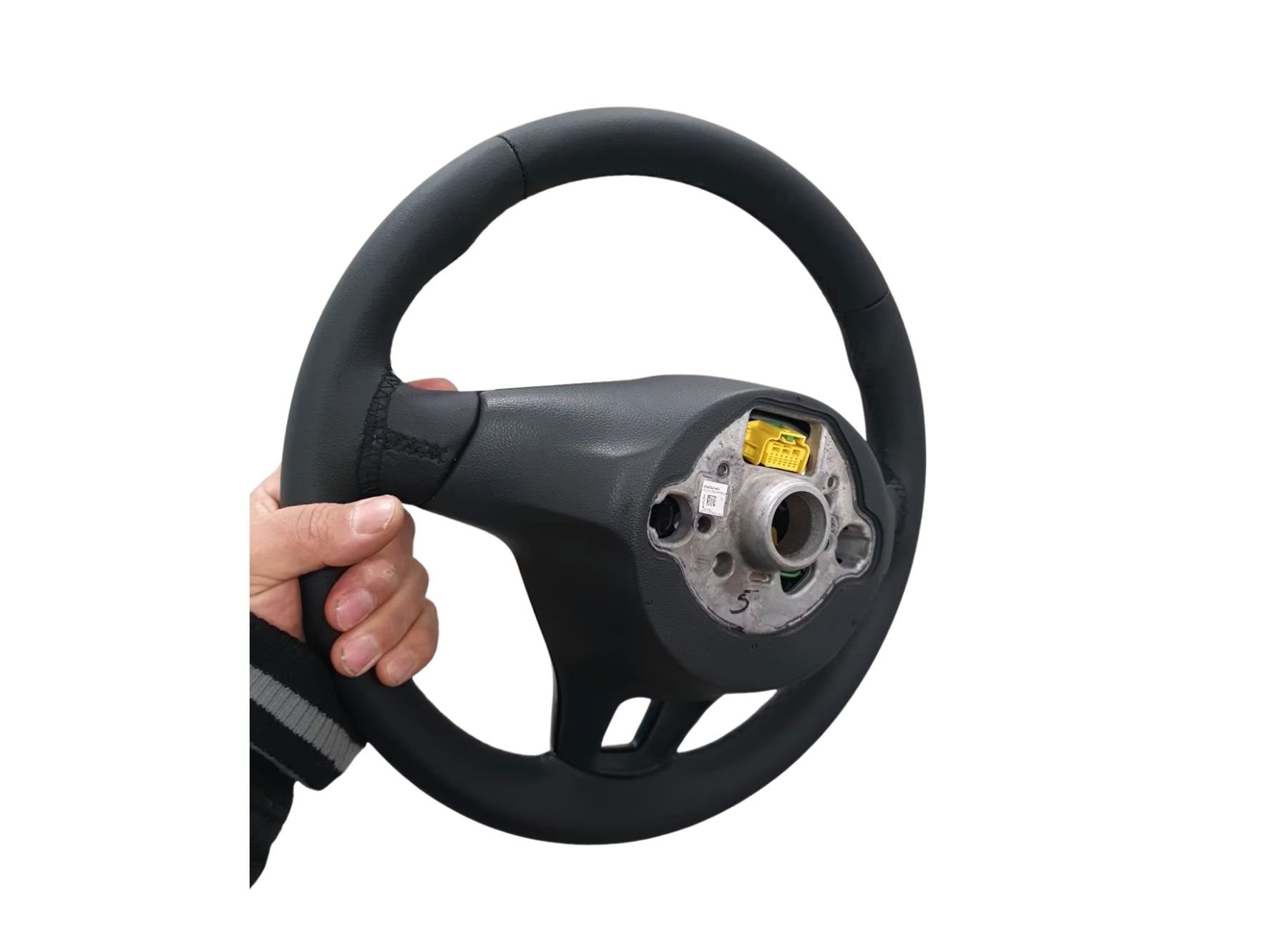 VW Bus T5 T5.2 T6 Lederlenkrad MFL Multifunktion – Komplett Lenkrad