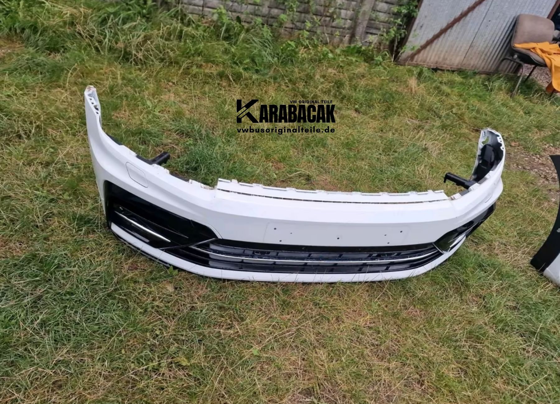 VW Tiguan II R-Line Stoßstange Komplett – mit 4 oder 6 PDC – Original Abbildung