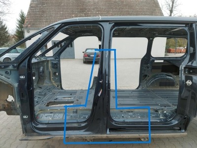 VW T5 T6 Original Schweller mit Säule Links