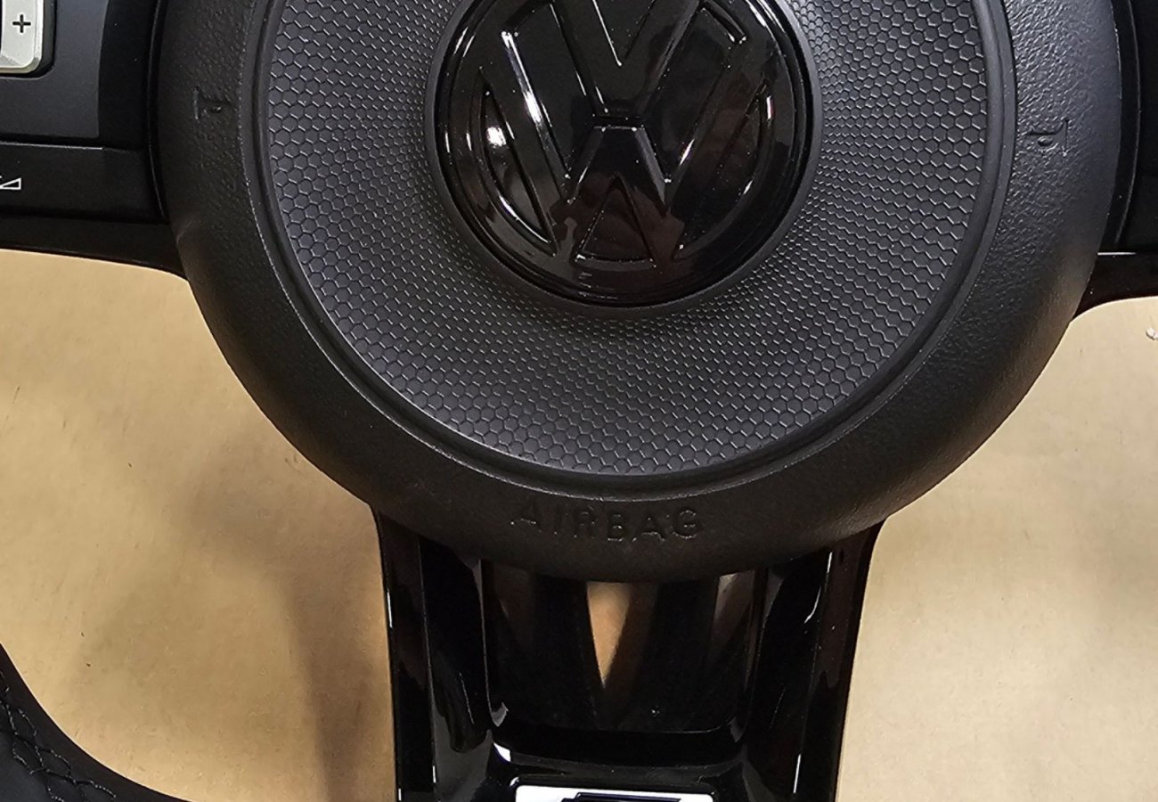 VW Golf 7 7.5 Sport Lenkrad Leder perforiert abgeflacht neu